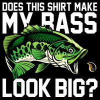 Does This Make My Bass Look Big Funny Fishing Backpack