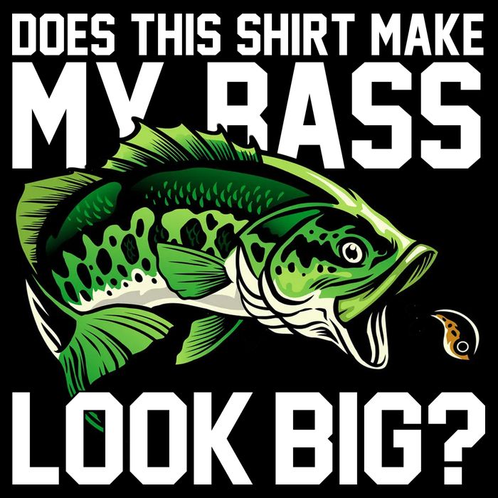 Does This Make My Bass Look Big Funny Fishing Backpack