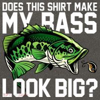Does This Make My Bass Look Big Funny Fishing Cotton Canvas Backpack
