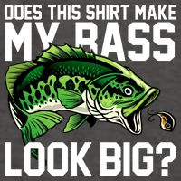 Does This Make My Bass Look Big Funny Fishing Vector Backpack