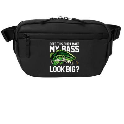 Does This Make My Bass Look Big Funny Fishing Crossbody Pack