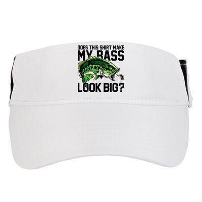 Does This Make My Bass Look Big Funny Fishing Adult Drive Performance Visor