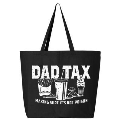 Dad Tax Making Sure Its Not Po.Ison 25L Jumbo Tote