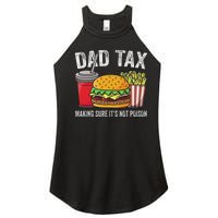 Dad Tax Making Sure Funny Fathers Day Women’s Perfect Tri Rocker Tank