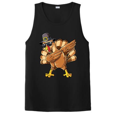 Dabbing Turkey Meaningful Gift PosiCharge Competitor Tank