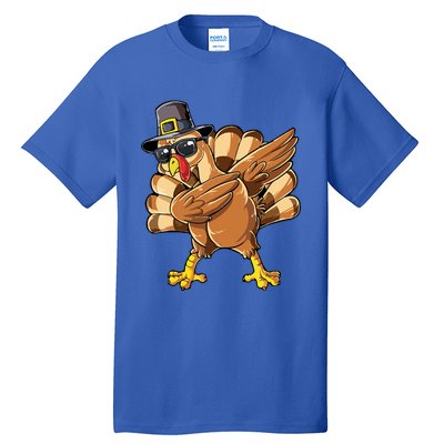 Dabbing Turkey Meaningful Gift Tall T-Shirt