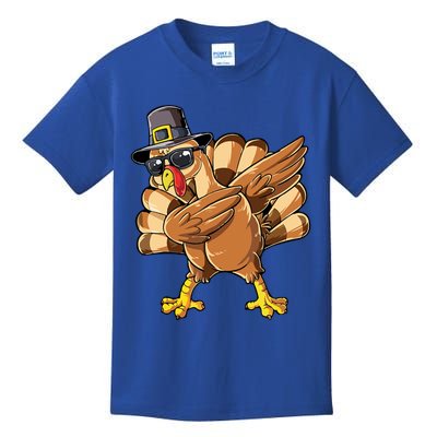 Dabbing Turkey Meaningful Gift Kids T-Shirt