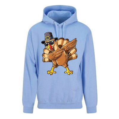 Dabbing Turkey Meaningful Gift Unisex Surf Hoodie