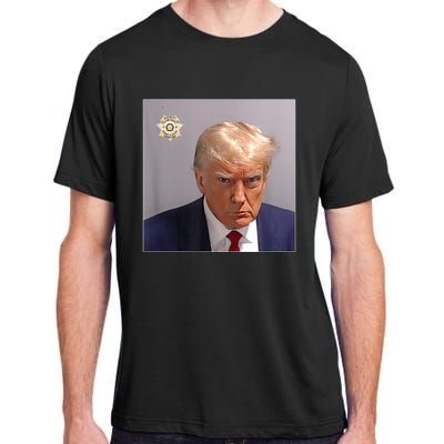 Donald Trump Mugshot | Trump Mug Shot Trending Adult ChromaSoft Performance T-Shirt