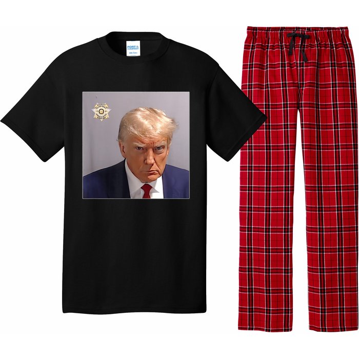 Donald Trump Mugshot | Trump Mug Shot Trending Pajama Set