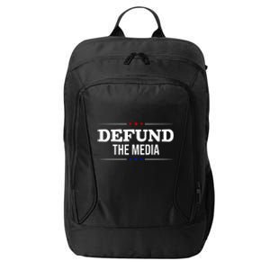 Defund The Media USA City Backpack