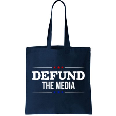 Defund The Media USA Tote Bag