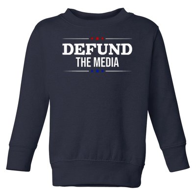 Defund The Media USA Toddler Sweatshirt