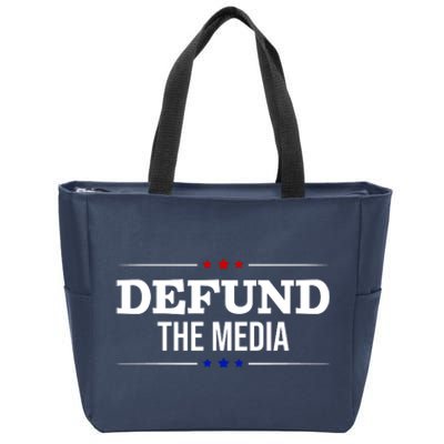 Defund The Media USA Zip Tote Bag