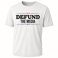 Defund The Media USA Cooling Performance Crew T-Shirt