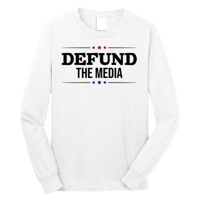 Defund The Media USA Long Sleeve Shirt