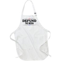 Defund The Media USA Full-Length Apron With Pockets