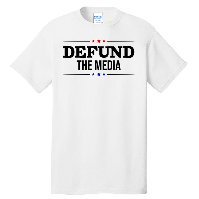 Defund The Media USA Tall T-Shirt