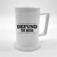 Defund The Media USA Beer Stein