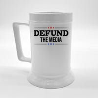 Defund The Media USA Beer Stein