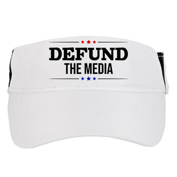 Defund The Media USA Adult Drive Performance Visor
