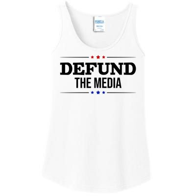 Defund The Media USA Ladies Essential Tank