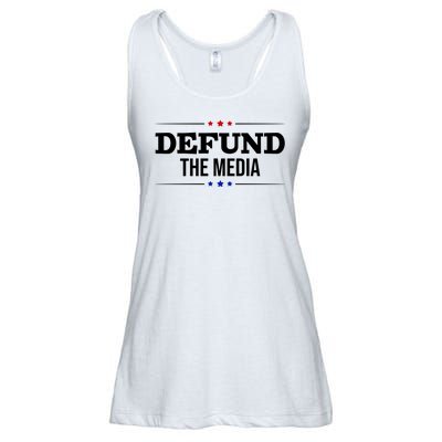 Defund The Media USA Ladies Essential Flowy Tank