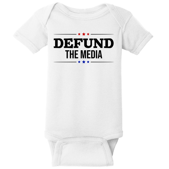 Defund The Media USA Baby Bodysuit