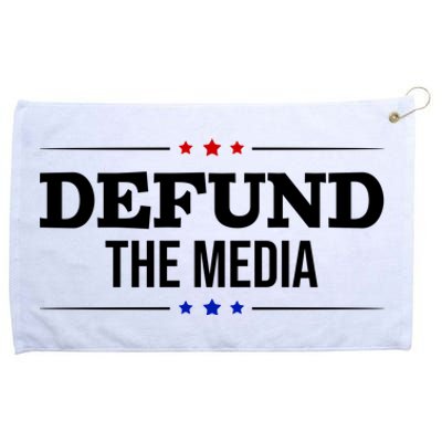 Defund The Media USA Grommeted Golf Towel