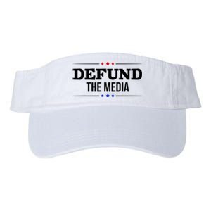 Defund The Media USA Valucap Bio-Washed Visor