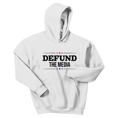 Defund The Media USA Kids Hoodie