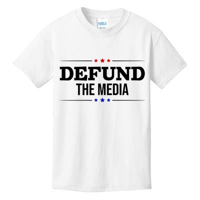 Defund The Media USA Kids T-Shirt