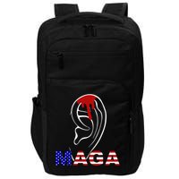 Donald Trump Maga Gun Shot To The Ear Impact Tech Backpack