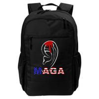 Donald Trump Maga Gun Shot To The Ear Daily Commute Backpack