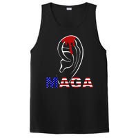 Donald Trump Maga Gun Shot To The Ear PosiCharge Competitor Tank