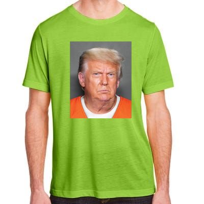 Donald Trump Mugshot MAGA 2024 Front & Back Adult ChromaSoft Performance T-Shirt