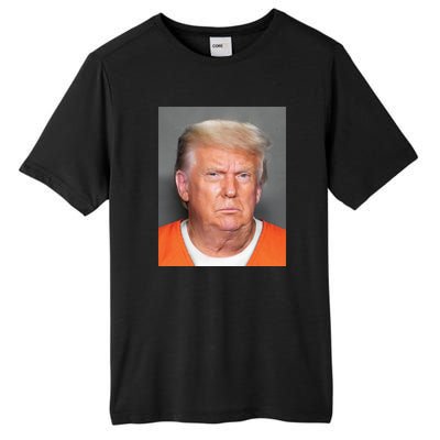 Donald Trump Mugshot MAGA 2024 Front & Back Tall Fusion ChromaSoft Performance T-Shirt