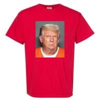 Donald Trump Mugshot MAGA 2024 Front & Back Garment-Dyed Heavyweight T-Shirt