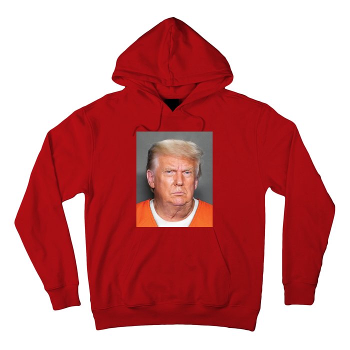 Donald Trump Mugshot MAGA 2024 Front & Back Hoodie