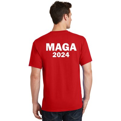 Donald Trump Mugshot MAGA 2024 Front & Back T-Shirt