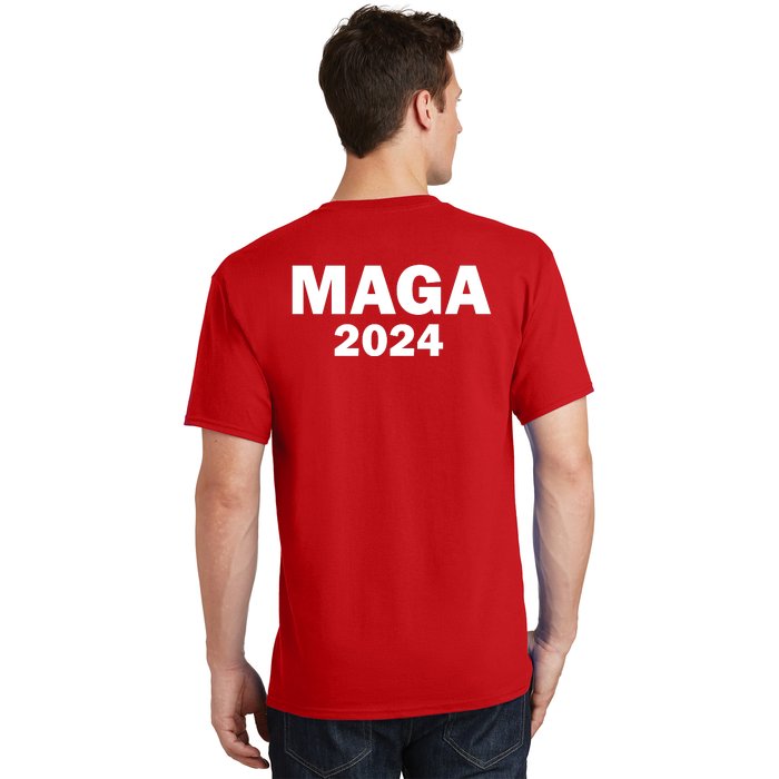 Donald Trump Mugshot MAGA 2024 Front & Back T-Shirt