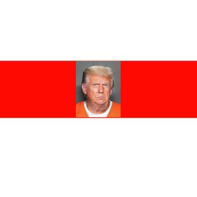 Donald Trump Mugshot MAGA 2024 Front & Back Bumper Sticker