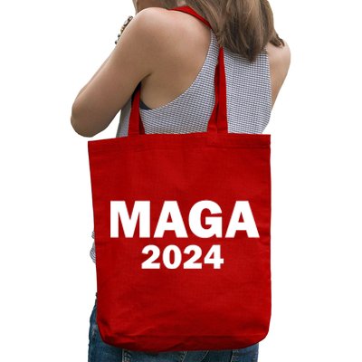 Donald Trump Mugshot MAGA 2024 Front & Back Tote Bag