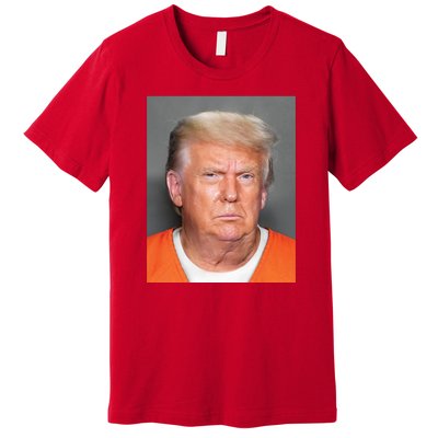 Donald Trump Mugshot MAGA 2024 Front & Back Premium T-Shirt