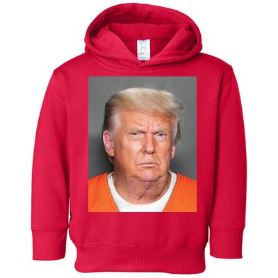 Donald Trump Mugshot MAGA 2024 Front & Back Toddler Hoodie