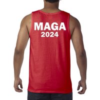 Donald Trump Mugshot MAGA 2024 Front & Back Tank Top