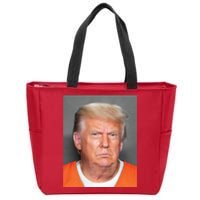 Donald Trump Mugshot MAGA 2024 Front & Back Zip Tote Bag