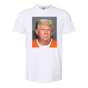 Donald Trump Mugshot MAGA 2024 Front & Back Softstyle® CVC T-Shirt