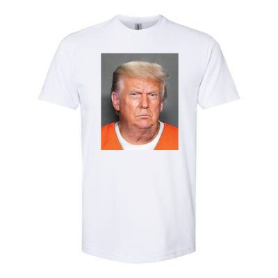 Donald Trump Mugshot MAGA 2024 Front & Back Softstyle CVC T-Shirt