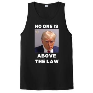 Donald Trump Mug Shot No One Is Above The Law Anti Trump PosiCharge Competitor Tank